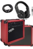 Midex MGA-25RD-HD ŞARJLI Elektro Gitar Amfisi 25 Watt USB Bluetooth Distortion Kulaklık ve Kablo thumbnail 4