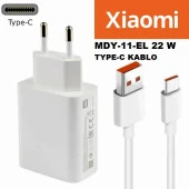 Orjinal Xiaomi Mi A1 Type-C 100 cm Data Kablo ve MDY11EF Hızlı Şarj cihazı thumbnail 1