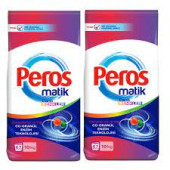 Peros Toz Deterjan Renkliler İçin 10 kg x 2 - 140 Yıkama - 2