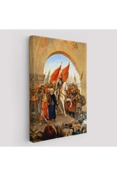 Fatih Sultan Mehmet Istanbul'a Girişi Tablosu - Fausto Zonaro -6439 thumbnail 1