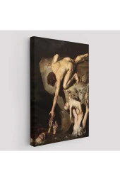 Tufan Sahnesi Tablosu Scene of Deluge - Joseph Desire Court-6414 - 1