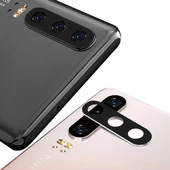 Samsung Note 10 Kamera Lens Koruyucu Metal Kenarlı Cam - 1