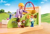Playmobil 70282 Şehir Hayatı Ana Okulu Yürümeye Başlayan Çocuk Odası, eğitici oyuncak, eğlenceli, yaratıcı rol yapma, oy - 2