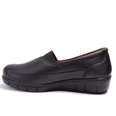 Polaris 105071 Siyah 5 Nokta Ortopedik Günlük Kadın Deri Ayakkabı - 3