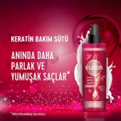 Elidor Sıvı Saç Bakım Sütü Brezilya Keratin Terapisi Hidrolize Keratin Marula Yağı E Vitamini 200 ml - 4