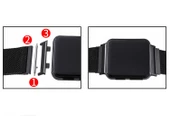 Oppo Watch 46mm 22mm Metal Kordon Dönüştürücü Apartı - 1