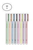 Scrikss Roller Kalem Smoothie Jel Karışık Renkler T00sbcc7sjp40a (40 Lı Kutu) - 1