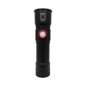 Panther USB Şarjlı Metal Zoomlu El Feneri PT-4060 - 2