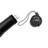 Panther USB Şarjlı Metal Zoomlu El Feneri PT-4060 - 4