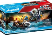 Playmobil 70782 Şehir Aksiyonu Polis Uçma Sırt Çantası ve Bot - 3