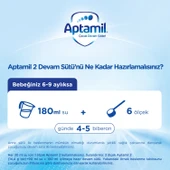 Nutrıcıa Aptamil 1200GR Devam Sütü No:2 (6-9 Ay) (4 Lü Set) - 6
