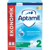 Nutrıcıa Aptamil 1200GR Devam Sütü No:2 (6-9 Ay) (2 Li Set) - 2