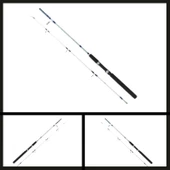 Uyguna-Yakala Mavi 20-40 Gr Pacific 2.10 Mt İki Parça Dolgu Kamış-KMŞ.593 thumbnail 2