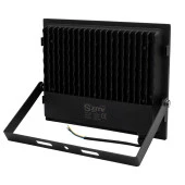 Zmr 150 Watt - 220 Volt 6500k Ip66 150* Işık Açısı Siyah Slim Kasa Beyaz Led Projektör - 2