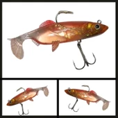 Uyguna-Yakala 10 Cm Spring D10 6664 Silikon Balık-YEM.244 thumbnail 2