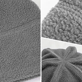 Savex Çocuk Polar Bere Gri 3-6 Yaş thumbnail 3