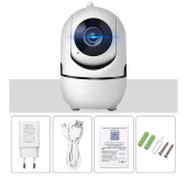 Full HD Sesli Hareketli Kablosuz Bebek Kamerası Wi-Fi Wireless Baby Cam Ip Gece Görüşlü - 5