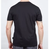 Alpinist Basic Erkek Pamuklu T-Shirt Siyah (600400) thumbnail 3