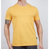 Alpinist Basic Erkek Pamuklu T-Shirt Hardal (600400) thumbnail 1