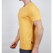 Alpinist Basic Erkek Pamuklu T-Shirt Hardal (600400) thumbnail 2