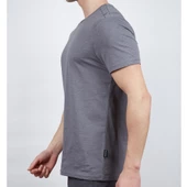 Alpinist Basic Erkek Pamuklu T-Shirt Antrasit (600400) - 2