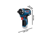 Bosch GSR 12V-35 HX Solo Akülü Delme Vidalama - 2