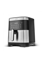 Karaca İNOX Gövde XXXL 9LT 10 Farklı pişirme fonksiyon Akıllı Dokunmatik Ekran Geniş Hazne Airfryer - 1