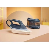 Philips 8 BAR 550gr buhar basınçlı Steam Glide Advanced 2400W Kazanlı Ütü + Tüy - Tiftik Makinesi Hediye thumbnail 1