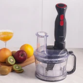 Karaca Turbo fonksiyon-Çift taraflı paslanmaz çelik bıçak 1,5 L Pro-Multimax 2000W Mutfak Robotu - 7