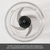 Karaca 2500W Yüksek Güç 4 Kanatlı Bıçaklar Buz Kırma Premium Tasarım Cam Mutfak Robotu & Blender - 7