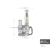 Karaca 2000W Turbo fonksiyon-Çift taraflı Paslanmaz Çelik bıçak Buz Kırma Blender Seti - 6