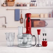 Karaca 2000W Turbo fonksiyon-Çift taraflı Paslanmaz Çelik bıçak Buz Kırma Blender Seti - 1