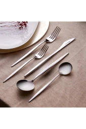 Karaca New Porto PREMİUM Elegance 60 Parça 12 Kişilik Çatal Kaşık Bıçak Takımı - 1