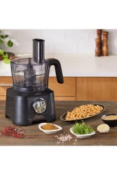 Karaca 2500W Yüksek Performans Mastermaid 11 Ürün 1 arada Çift katlı, 4 kanatlı doğrayıcı Mutfak Robotu - 1