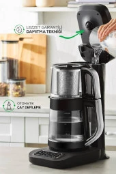 Karaca Çaysever Robotea Pro Connect 4 In 1 Konuşan Otomatik Cam Çay Ve Filtre Kahve Demleme Makinesi - 2