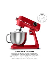 Karaca Multichef Dokunmatik Ekran 1800W 7 Litre 10 hız kademeli PREMİUM döküm Mikser - 2