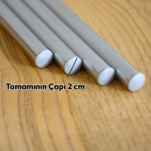 Alüminyum Metal Oklava 4lü Set Hamur Yufka Açma Silindir Uzun Kısa Mutfak Araç Gereçler - 3