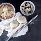 Alüminyum Metal Oklava 4lü Set Hamur Yufka Açma Silindir Uzun Kısa Mutfak Araç Gereçler - 7