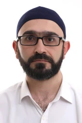 Lacivert Kışlık Çapraz Desenli Dokuma Takke thumbnail 7