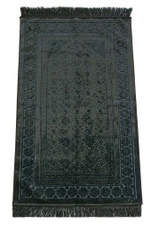 Kadife Seccade İnci Velvet Pearl - Siyah thumbnail 1