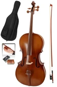 Midex GT-224 Profesyonel Üst Kalite Masif Ağaç Çello Viyolonsel thumbnail 1