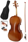 Midex GT-224 Profesyonel Üst Kalite Masif Ağaç Çello Viyolonsel thumbnail 2