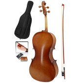 Midex GT-224 Profesyonel Üst Kalite Masif Ağaç Çello Viyolonsel - 2