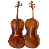 Midex GT-224 Profesyonel Üst Kalite Masif Ağaç Çello Viyolonsel - 3