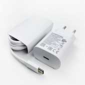 Day Samsung Galaxy Z Flip 3 Orij. EP-TA800XWEGWW 25W Type-C Hızlı Şarj Cihazı Beyaz  3A - 8