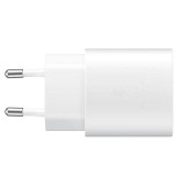 Day Samsung Galaxy Z Flip 3 Orij. EP-TA800XWEGWW 25W Type-C Hızlı Şarj Cihazı Beyaz  3A - 4