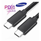 Day Samsung Galaxy Z Flip 3 Orij. EP-TA800XBEGWW 25W Type-C Hızlı Şarj Cihazı Siyah 3A - 8