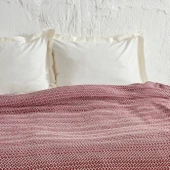 Karaca Home Levi Bordo Çift Kişilik Pike thumbnail 7