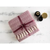 Karaca Home Levi Bordo Çift Kişilik Pike thumbnail 1