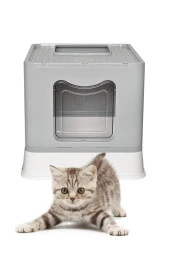 Yıldızhane Xxl Çekmeceli Katlanabilir Kedi Tuvaleti ( Ön Kapak Içeri Ve Dışarı Hareket Eder ) - 1